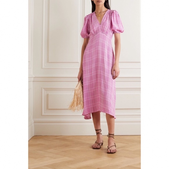 vittoria midi dress faithfull the brand Faithfull Vittoria Midi Dress